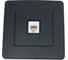 Розетка телефонная Systeme Electric (Schneider Electric) Blanca внутренняя антрацит RJ11 SE BLNIS011006 10 шт 13606481195651 1