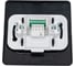 Розетка телефонная Systeme Electric (Schneider Electric) Blanca внутренняя антрацит RJ11 SE BLNIS011006 10 шт 13606481195651 3