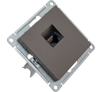 Розетка телефонная Systeme Electric (Schneider Electric) AtlasDesign Мокко RJ11, механизм SE ATN000681 10 шт 13606489708471