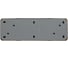 Четырехместная розетка Intro Quadro 2-208-11 с заземлением 16А-250В открытой установки сосна Б0051135 2
