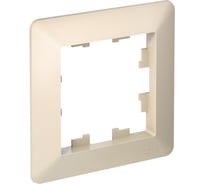1-постовая рамка Systeme Electric ATLASDESIGN AIR бежевый/дымчатый белый ATN220201 10 шт 4690201040774