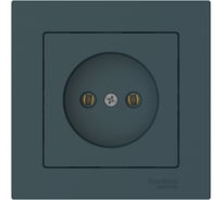 Розетка Systeme Electric ATLASDESIGN без заземления, 16А, в сборе, быстрозажимные клеммы, изумруд ATN000840S 5 шт 13606482107882