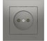Розетка Systeme Electric ATLASDESIGN без заземления, 16А, в сборе, быстрозажимные клеммы, сталь ATN000940S 5 шт 13606482107899 1