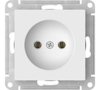 Механизм розетки Systeme Electric ATLASDESIGN без заземления, без шторок, 16А, быстрозажимные клеммы, белый ATN000141S 20 шт 13606482107912