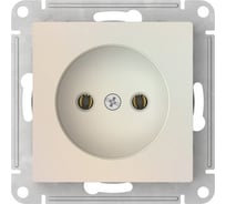 Механизм розетки Systeme Electric ATLASDESIGN без заземления, без шторок, 16А, быстрозажимные клеммы, жемчуг ATN000441S 10 шт 13606482107943