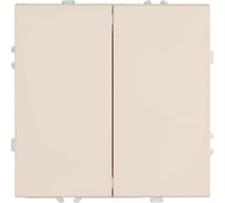 Переключатель перекрестный 2-клавишный STEKKER Эмили механизм, 250В, 10А, RSW10-5111-08, кашемир, soft touch, 50165