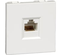 Розетка информационная Systeme Electric В45 С/У КАТ.5Е ДЛЯ КАБ.КАН. БЕЛЫЙ RIN-144K5E-B 25 шт 4690201018735