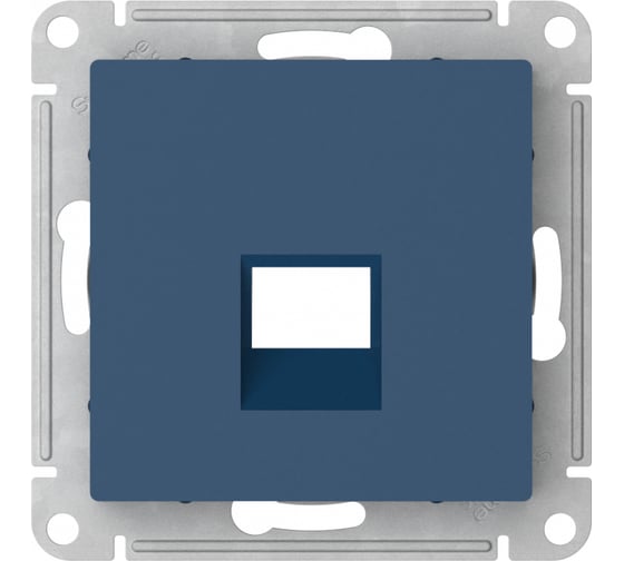 Накладка Systeme Electric Atlasdesign для информационных функций типа Keystone, АКВАМАРИН ATN001184 5 шт 4690201059431 1