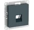 Накладка Systeme Electric Atlasdesign для информационных функций типа Keystone, ИЗУМРУД ATN000884 5 шт 4690201059400 2