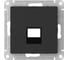 Накладка Systeme Electric Atlasdesign для информационных функций типа Keystone, КАРБОН ATN001084 5 шт 4690201059424 1