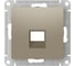 Накладка Systeme Electric Atlasdesign для информационных функций типа Keystone, ШАМПАНЬ ATN000584 10 шт 4690201059141 1