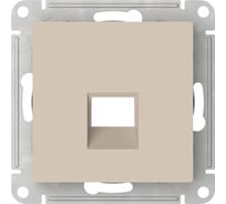 Накладка Systeme Electric Atlasdesign для информационных функций типа Keystone, ПЕСОЧНЫЙ ATN001284 5 шт 4690201059448