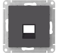 Накладка Systeme Electric Atlasdesign для информационных функций типа Keystone, БАЗАЛЬТ ATN001484 5 шт 4690201059462