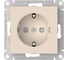 Розетка Systeme Electric ATLASDESIGN с заземлением, со шторками, 16А, мех., быстрозажим. клем., БЕЖЕВЫЙ ATN000245S 20 шт 13606482108223 2