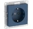 Розетка Systeme Electric ATLASDESIGN с заземлением, 16А, мех., быстрозажим. клем., АКВАМАРИН ATN001143S 5 шт 4690201022688 1