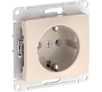 Розетка Systeme Electric GLOSSA с заземлением, 16А, мех., быстрозажим. клем., БЕЖЕВЫЙ GSL000243S 20 шт 13606482110257