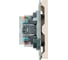 Розетка STEKKER компьютерная 2-местная RJ-45, механизм, серия Эмили, RST00-5111-08, кашемир, soft touch, 49900 4