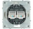 Розетка STEKKER компьютерная 2-местная RJ-45, механизм, серия Эмили, RST00-5111-08, кашемир, soft touch, 49900 5