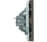 Розетка STEKKER компьютерная 1-местная RJ-45, механизм, серия Эмили, RST00-5117-09, антрацит, soft touch, 49925 3