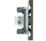 Розетка STEKKER компьютерная 1-местная RJ-45, механизм, серия Эмили, RST00-5117-09, антрацит, soft touch, 49925 4