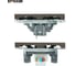 Розетка STEKKER компьютерная 1-местная RJ-45, механизм, серия Эмили, RST00-5117-09, антрацит, soft touch, 49925 10