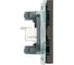 Розетка STEKKER компьютерная 2-местная RJ-45, механизм, серия Эмили, RST00-5111-09, антрацит, soft touch, 49926 4