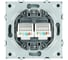 Розетка STEKKER компьютерная 2-местная RJ-45, механизм, серия Эмили, RST00-5111-09, антрацит, soft touch, 49926 5