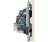 Розетка STEKKER TV + компьютерная RJ-45, механизм, серия Эмили, RST00-5106-08, кашемир, soft touch 49898 4