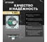 Розетка STEKKER TV + компьютерная RJ-45, механизм, серия Эмили, RST00-5106-09, антрацит, soft touch 49924 5
