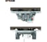 Розетка STEKKER TV + компьютерная RJ-45, механизм, серия Эмили, RST00-5106-09, антрацит, soft touch 49924 10