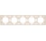 Рамка 5-местная STEKKER Эмили, PFR00-5005-08, кашемир, soft touch 49914 1