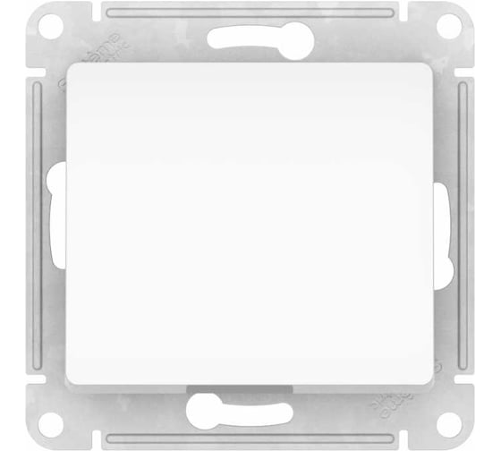 Нажимная кнопка Systeme Electric GLOSSA сх.1, 10АХ, быстрозажимные клеммы, белый GSL000115S 20 шт 13606482109824 1