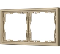 Рамка Arlight пластиковая FRM-NOBE-SFPL-2-GD 1шт 054217