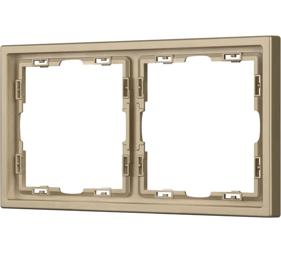 Рамка Arlight пластиковая FRM-NOBE-SFPL-2-GD 1шт 054217 1