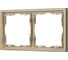 Рамка Arlight пластиковая FRM-NOBE-SFPL-2-GD 1шт 054217 1