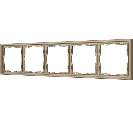 Рамка Arlight пластиковая FRM-NOBE-SFPL-5-GD 1шт 054229 1