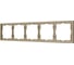 Рамка Arlight пластиковая FRM-NOBE-SFPL-5-GD 1шт 054229 1