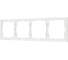 Рамка Arlight пластиковая FRM-NOBE-SFPL-4-WH 1шт 054223 1