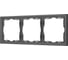 Рамка Arlight пластиковая FRM-NOBE-SFPL-3-GR 1шт 054222 1