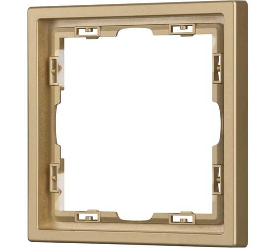 Рамка Arlight пластиковая FRM-NOBE-SFPL-1-GD 1шт 054213 1