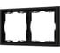 Рамка Arlight пластиковая FRM-NOBE-SFPL-2-BK 1шт 054216 1