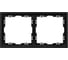 Рамка Arlight пластиковая FRM-NOBE-SFPL-2-BK 1шт 054216 2