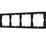 Рамка Arlight пластиковая FRM-NOBE-SFPL-4-BK 1шт 054224 1