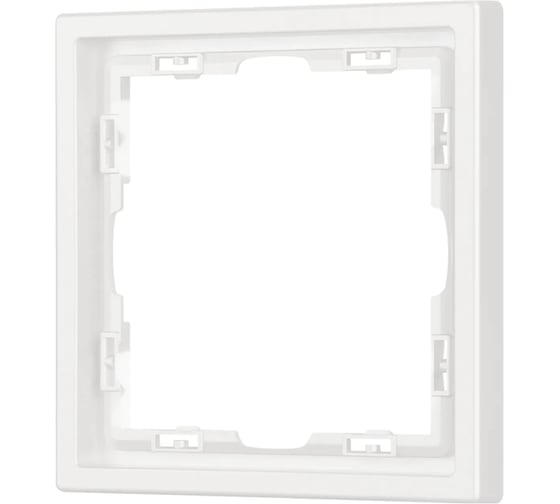 Рамка Arlight пластиковая FRM-NOBE-SFPL-1-WH 1шт 054211 1