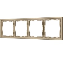 Рамка Arlight пластиковая FRM-NOBE-SFPL-4-GD 1шт 054225