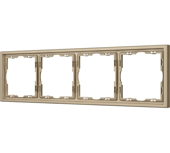 Рамка Arlight пластиковая FRM-NOBE-SFPL-4-GD 1шт 054225 1