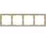 Рамка Arlight пластиковая FRM-NOBE-SFPL-4-GD 1шт 054225 2