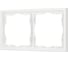 Рамка Arlight пластиковая FRM-NOBE-SFPL-2-WH 1шт 054215 1