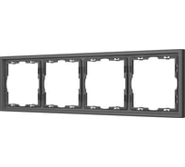 Рамка Arlight пластиковая FRM-NOBE-SFPL-4-GR 1шт 054226