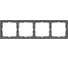 Рамка Arlight пластиковая FRM-NOBE-SFPL-4-GR 1шт 054226 2